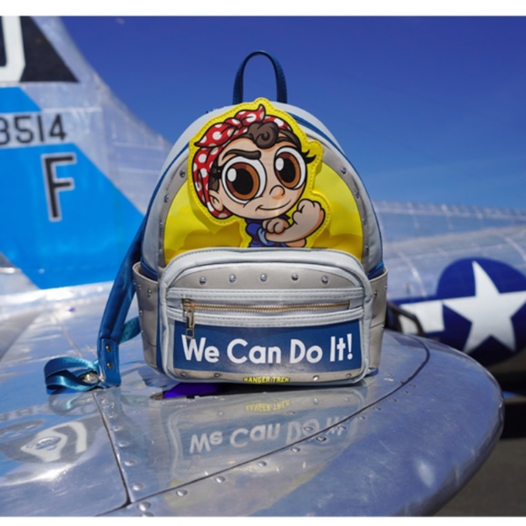 Ranger Trek Handbags - Rosie the Riveter Mini Backpack by Ranger Trek